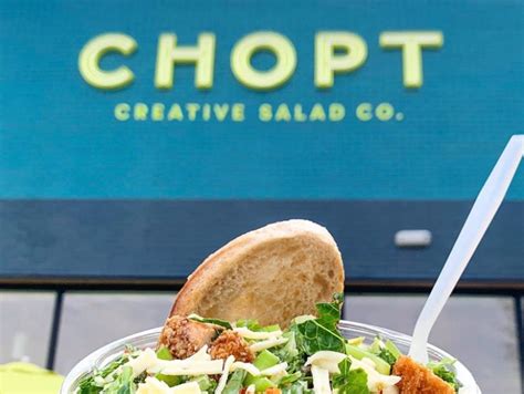 Or a salad, for that matter. . Chopt near me